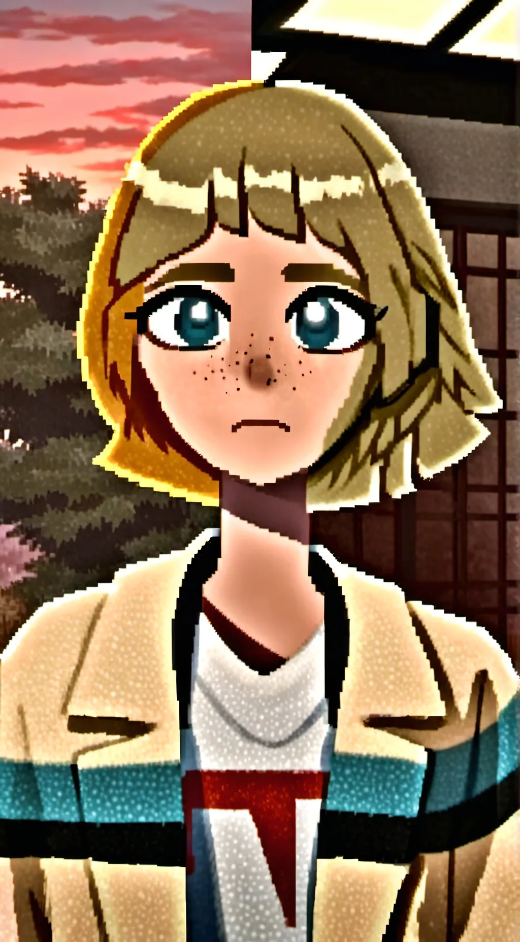 ai character: Luz  background