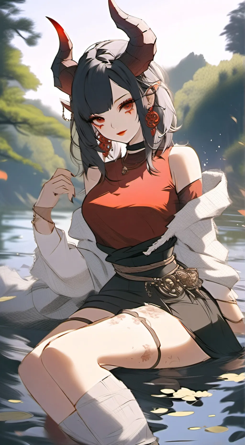 ai character: »--Miya--> background