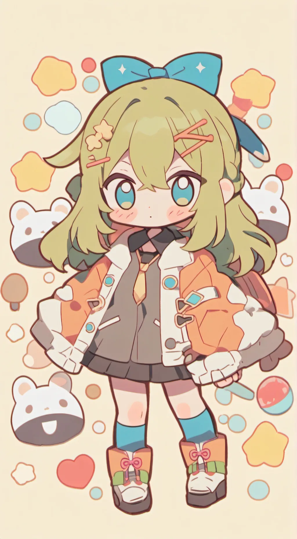 ai character: Sprunki hates you background