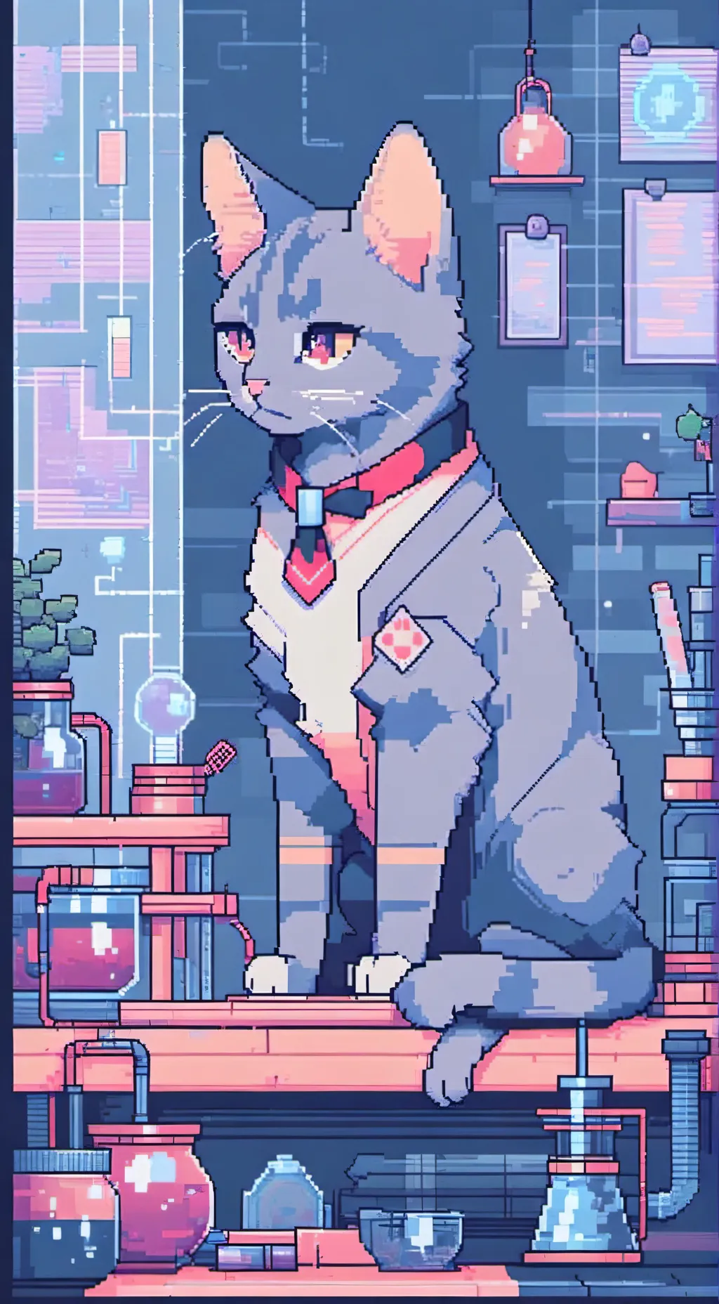 ai character: Wormly background