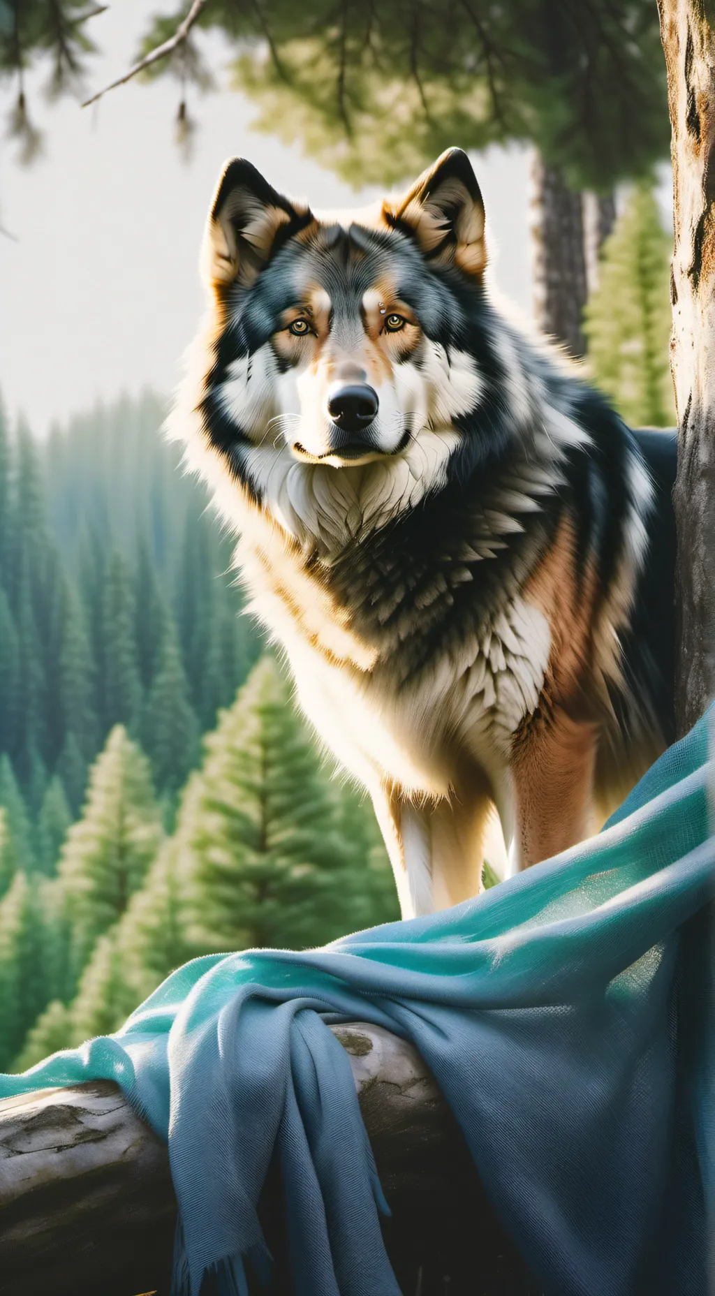 ai character: leader of wolves  background