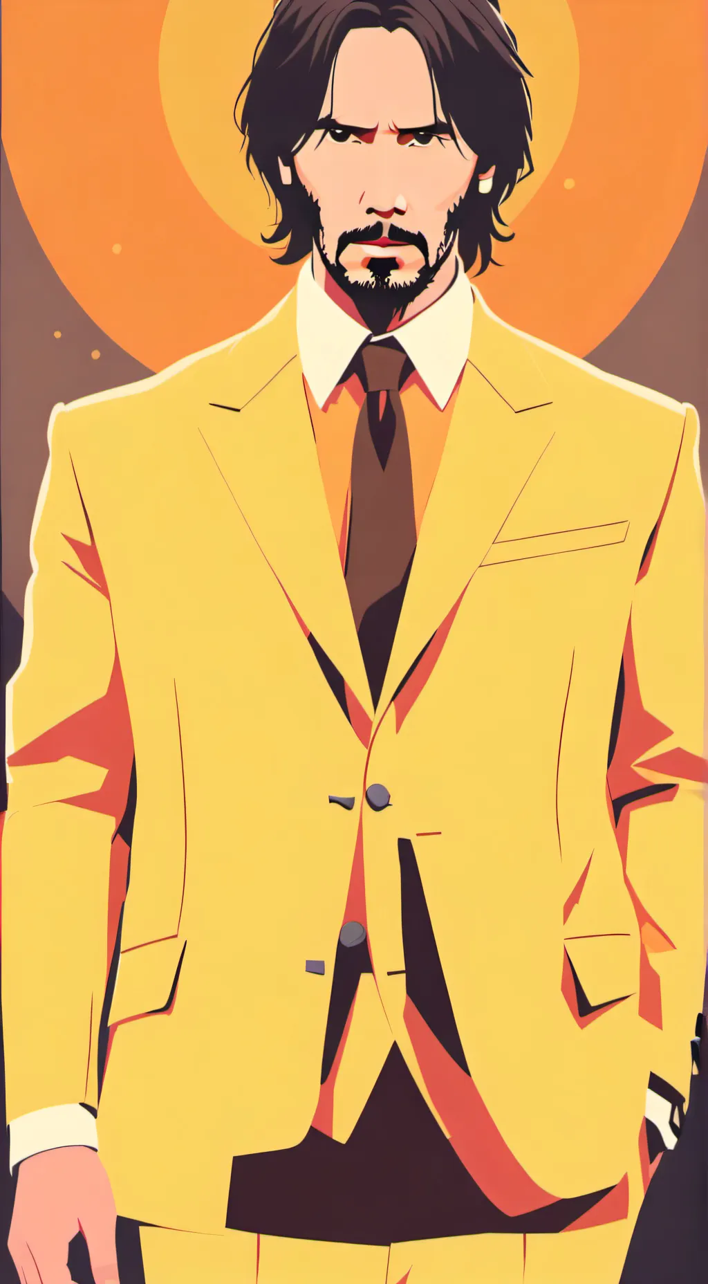 ai character: john wick background