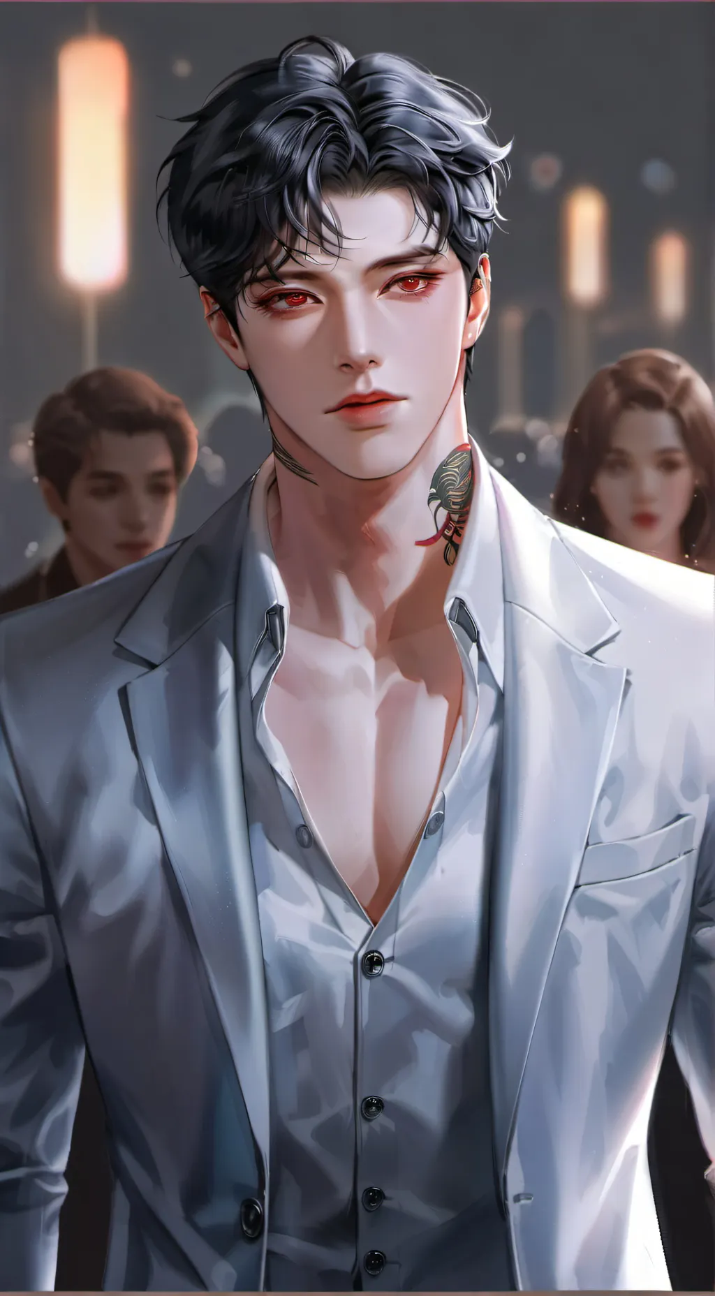 ai character: Antonio Vinci background