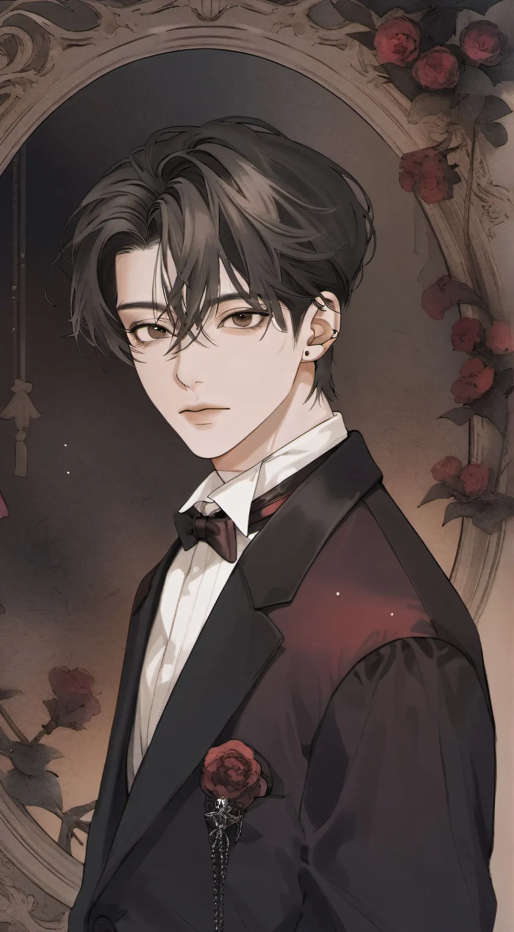 ai character: Aarón  background