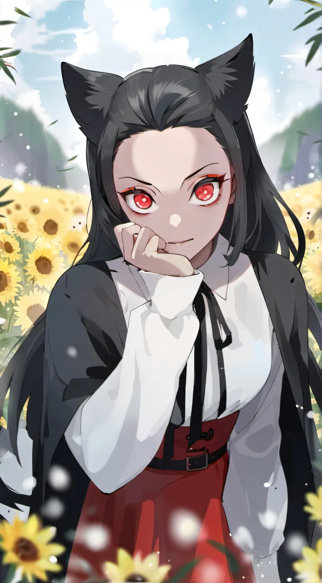 ai character: demon slayer! background