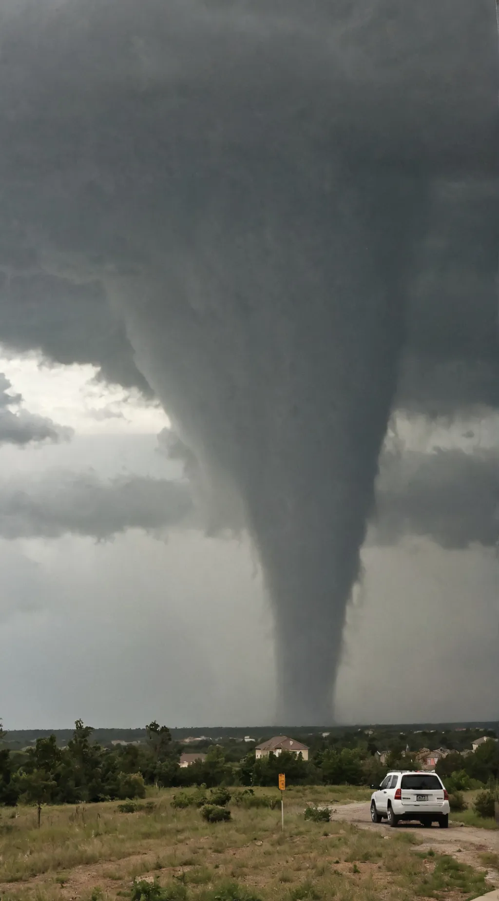 ai character: tornado background