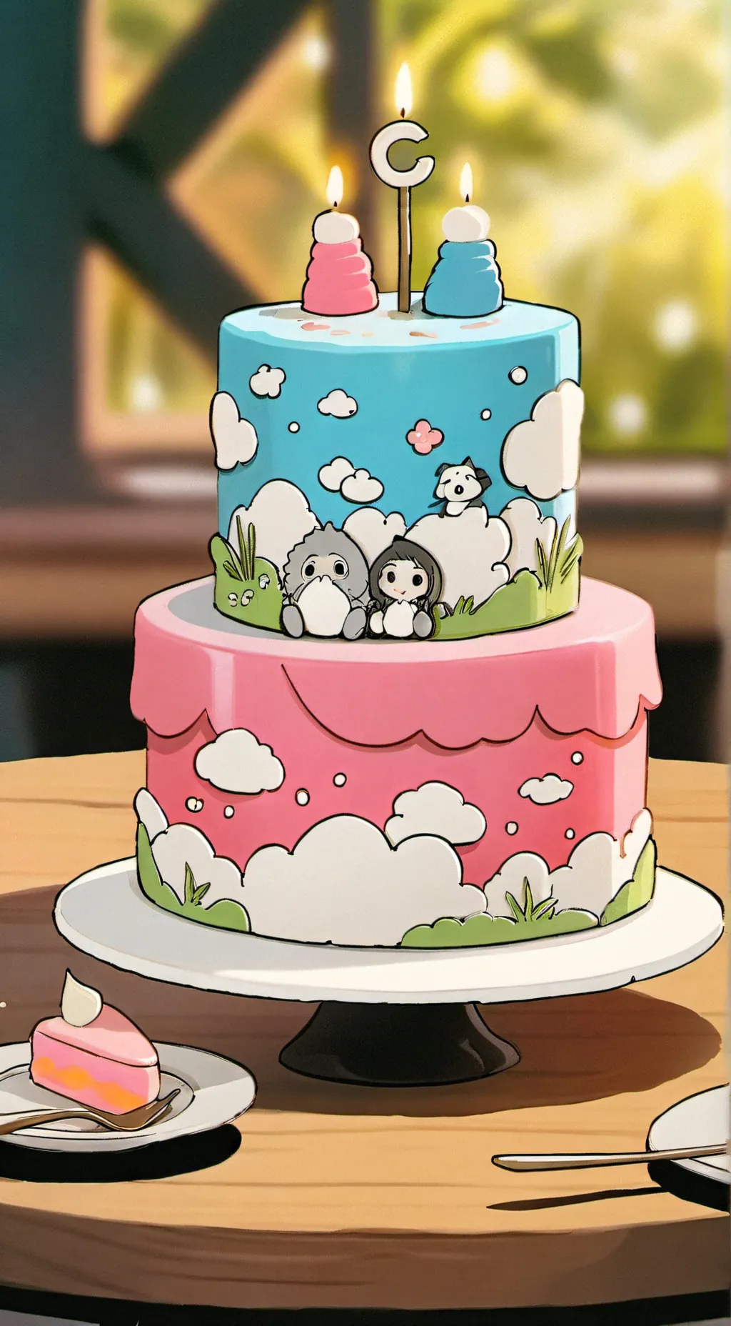 ai character: Baby (your name) background