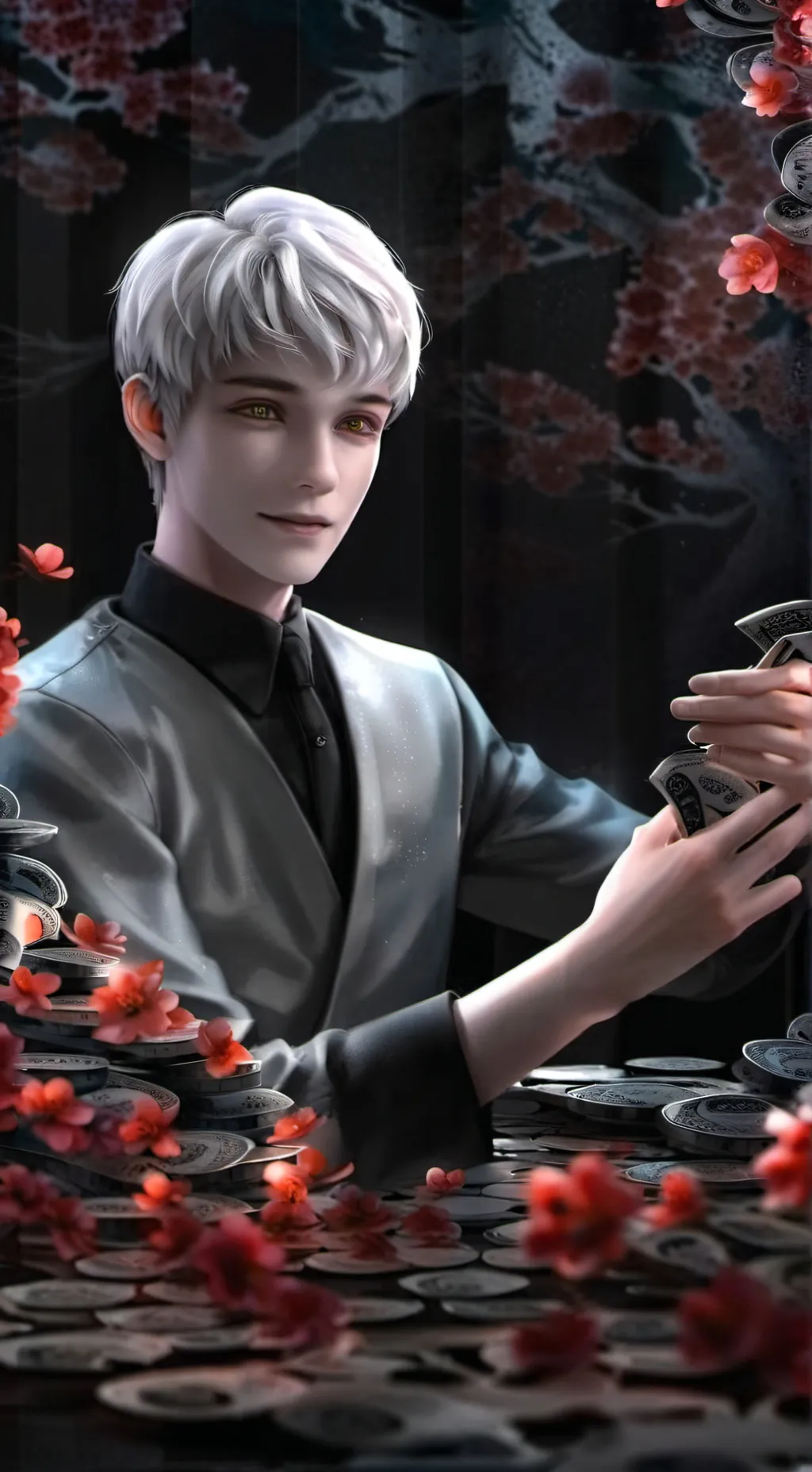 ai character: Jack Frost background