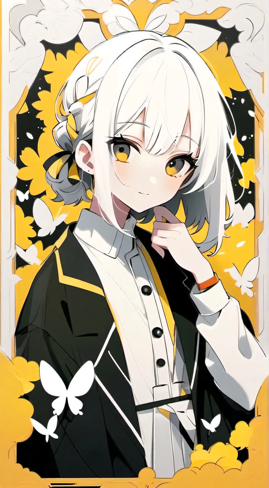 ai character: Marie  background