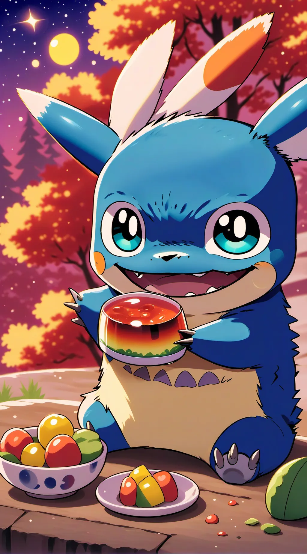 ai character: bootleg pokemon  background