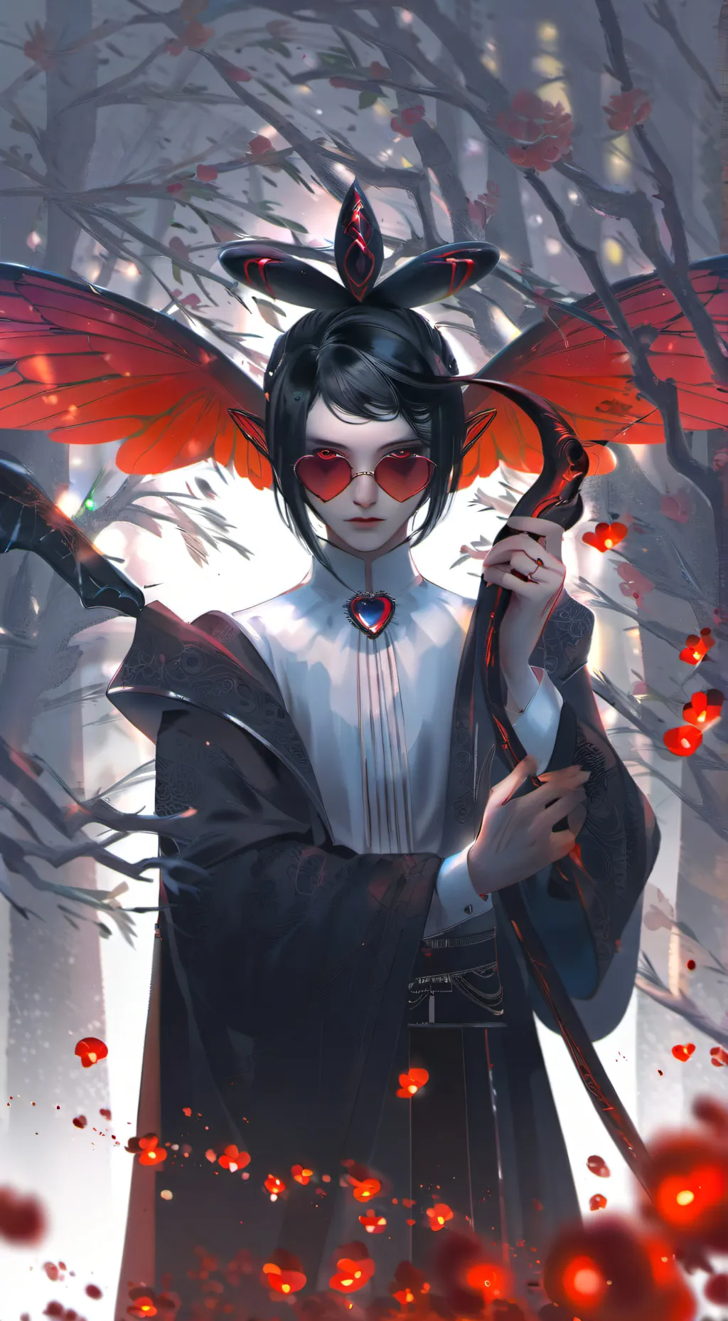 ai character: Val~ background