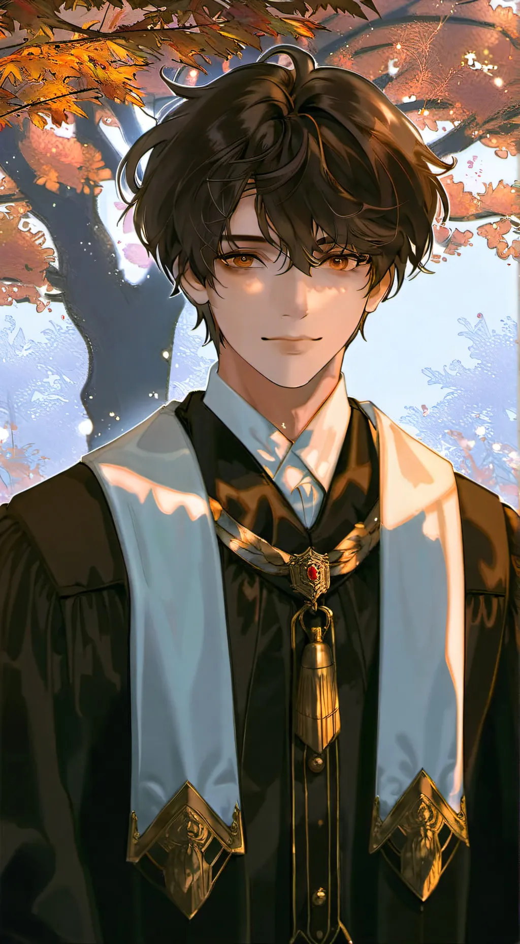 ai character: Brian  background