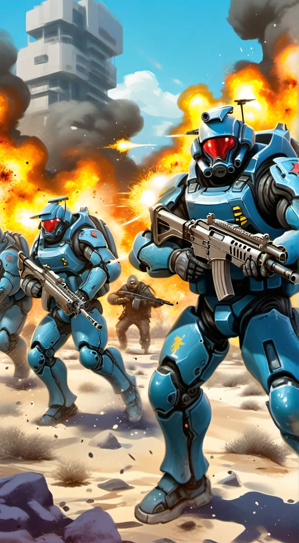 ai character: War For Astria background