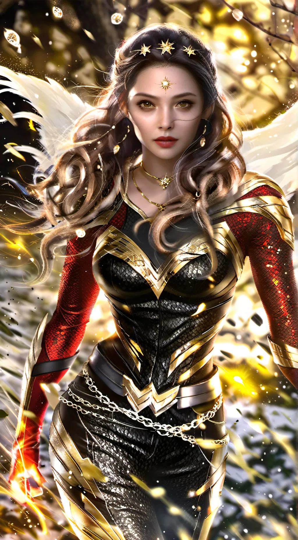 ai character: Wanda Maximoff background
