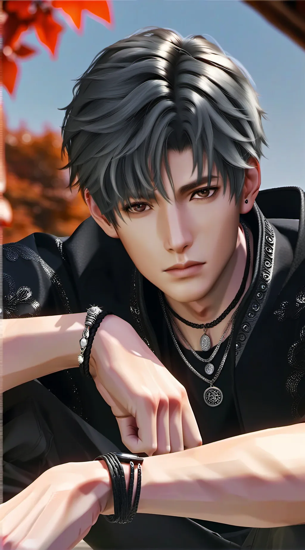 ai character: Wayne background
