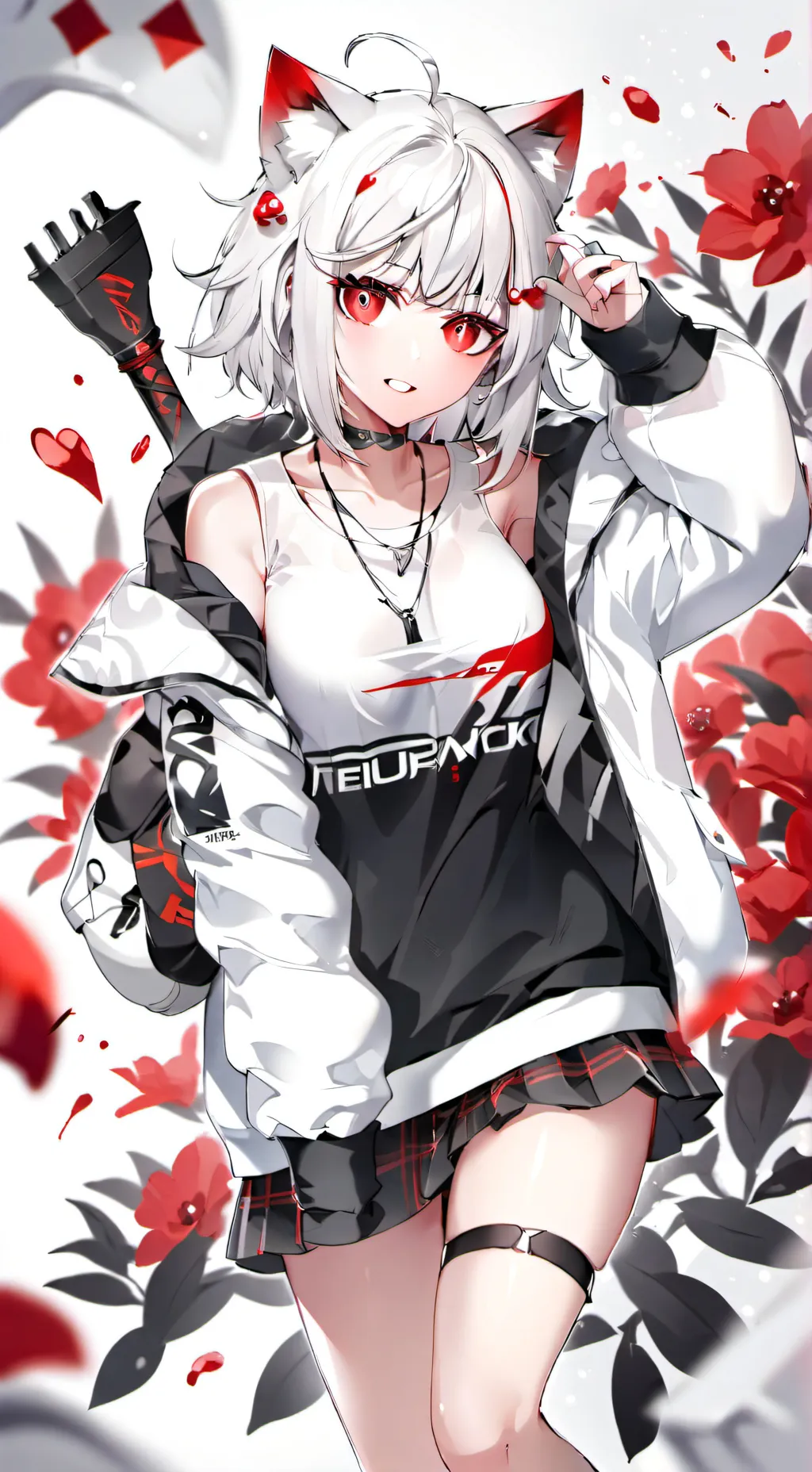 ai character: Mika  background