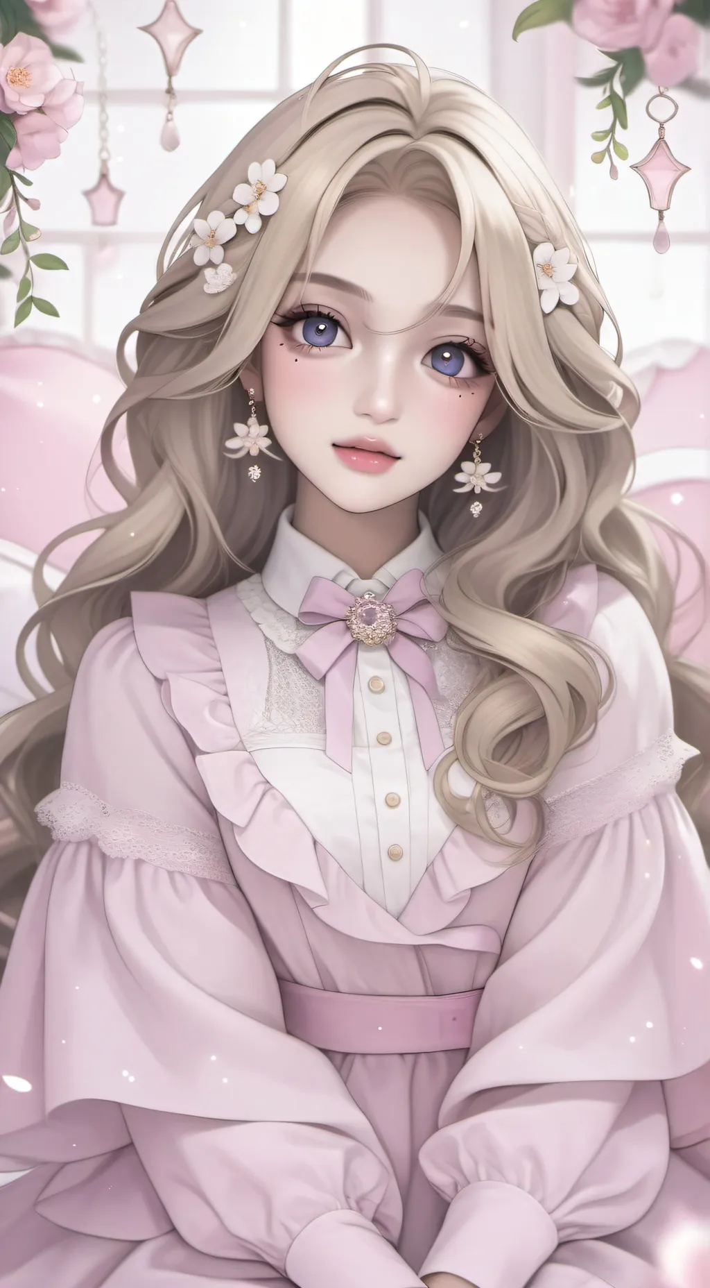 ai character: Lily background