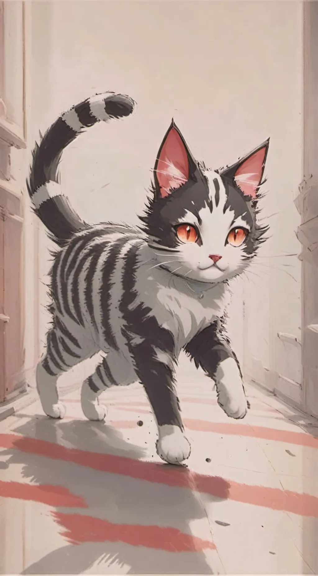 ai character: Ziggy the Striped  background