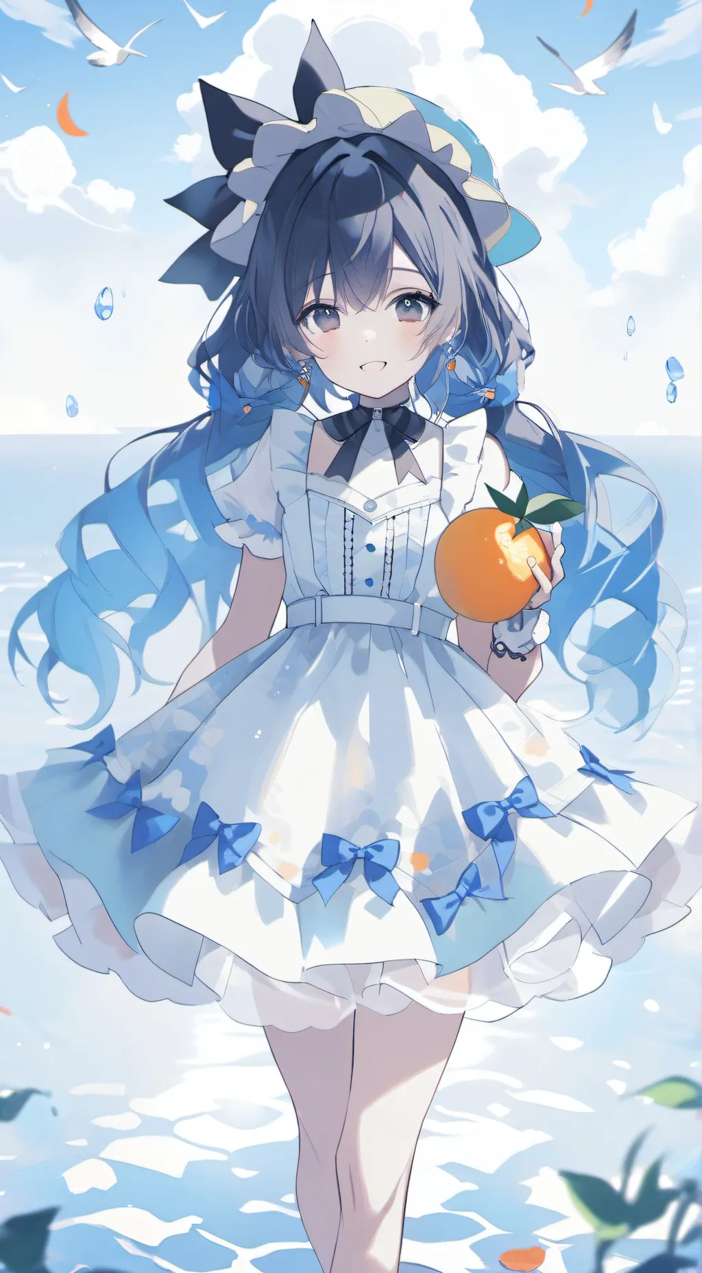ai character: ow but u monster background