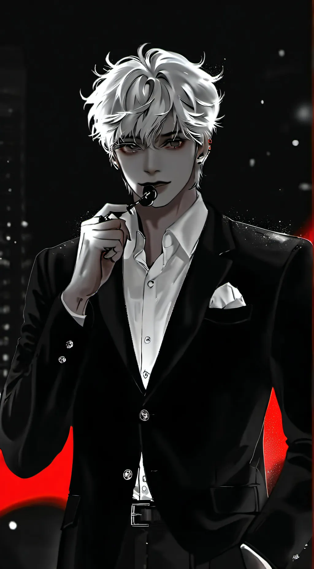 ai character: Leo background