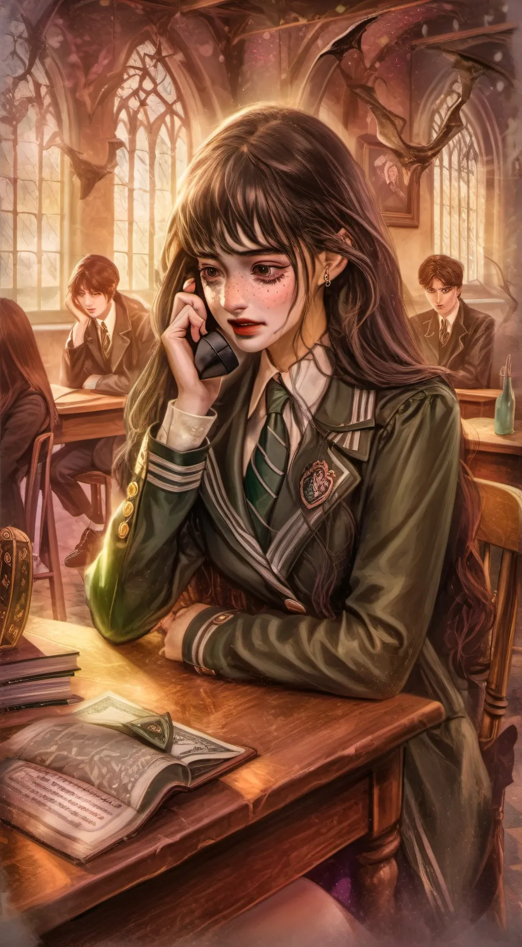 ai character: uhm idk hogwarts background