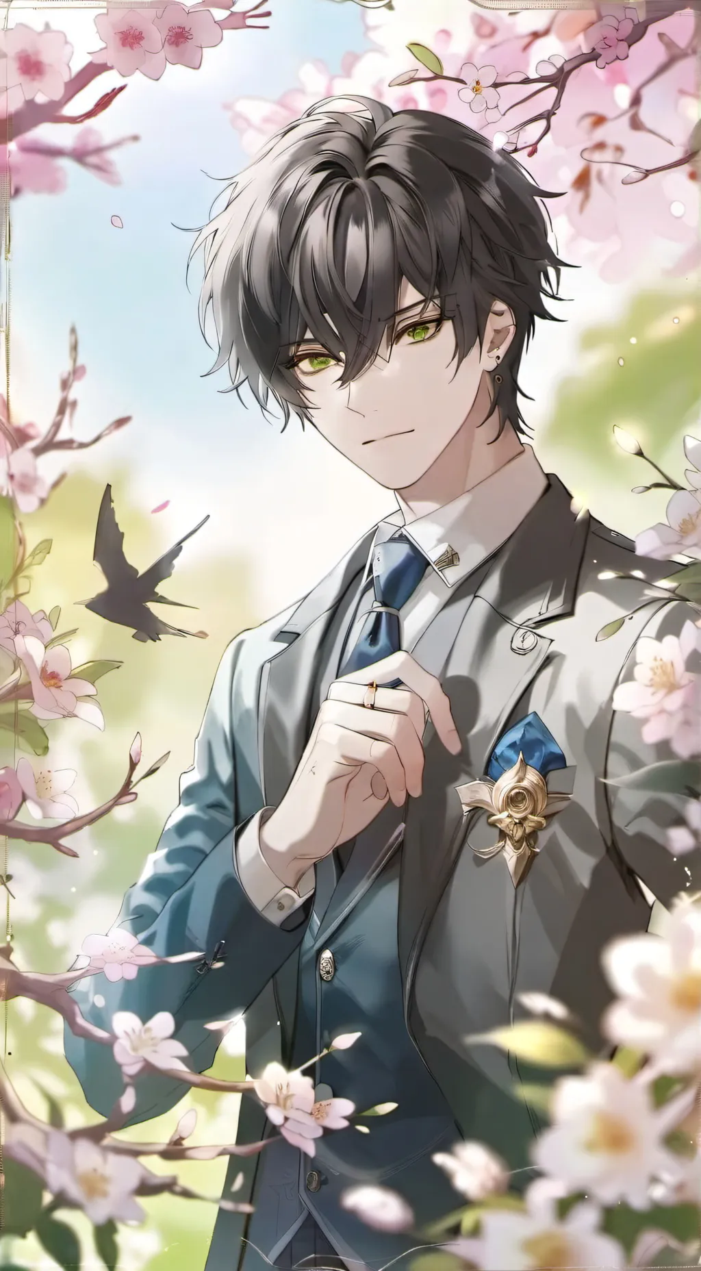 ai character: 🖤 Edge 🖤 background