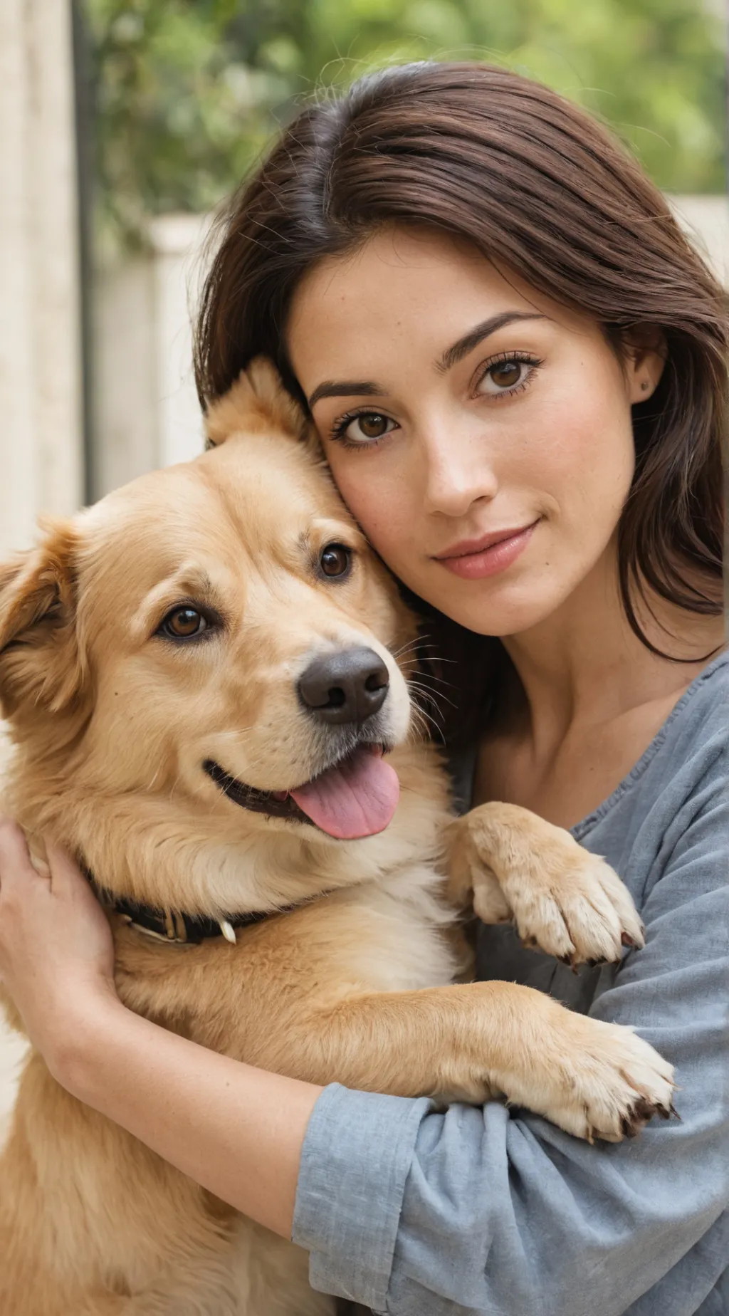 ai character: Dogloving Neighbor background