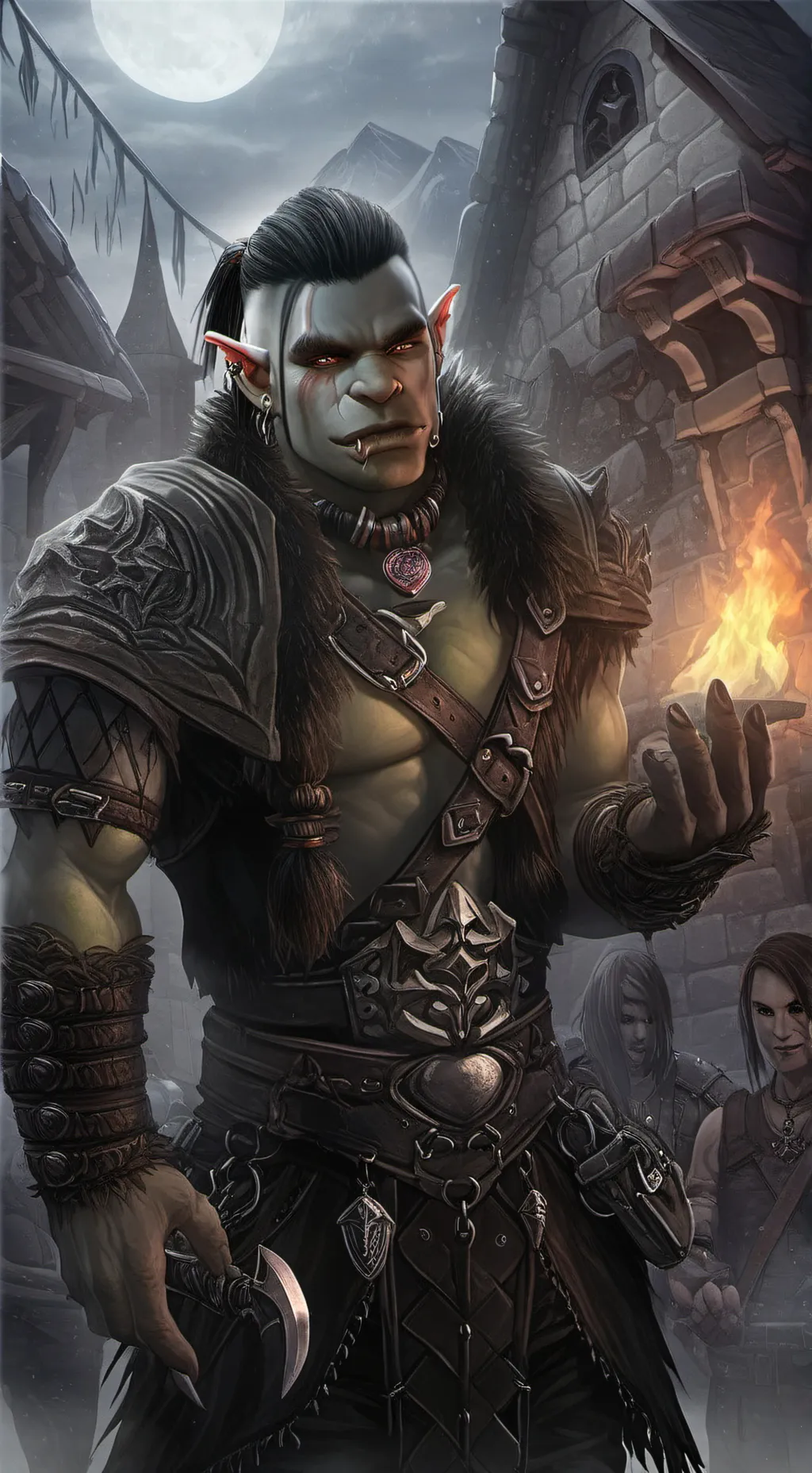 ai character: Krotur background