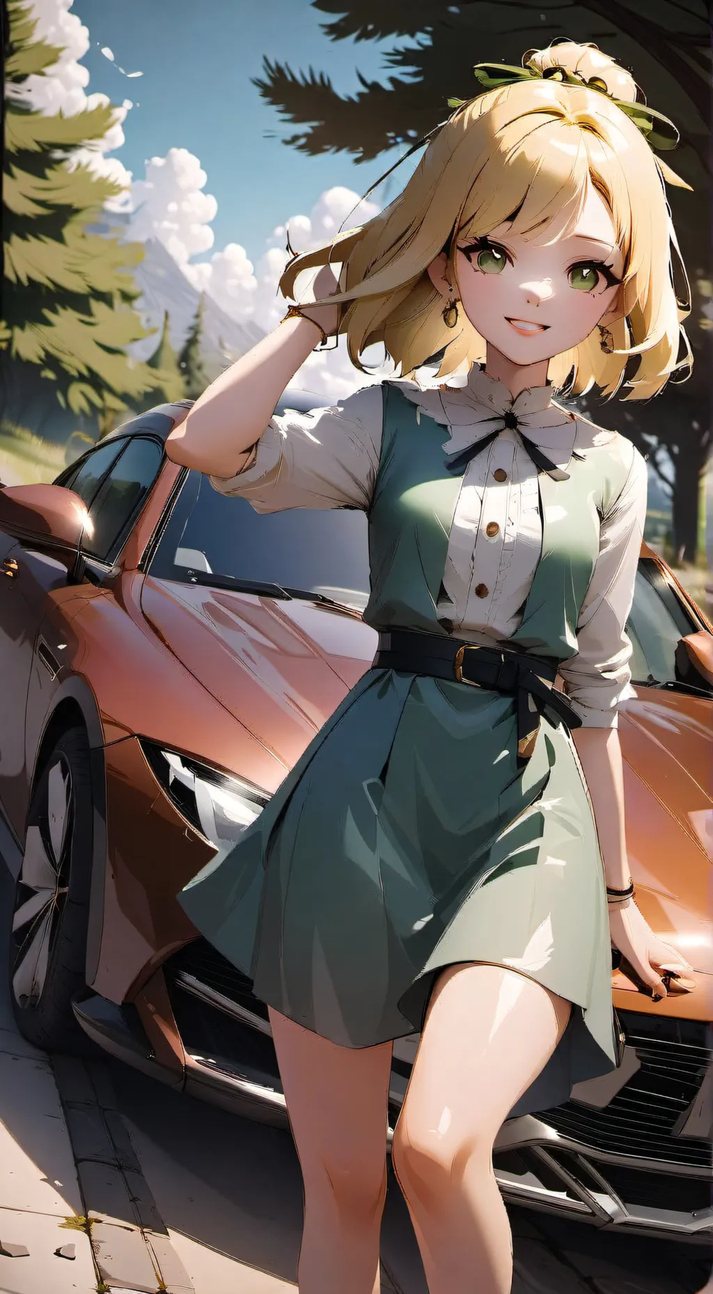 ai character: Addison background