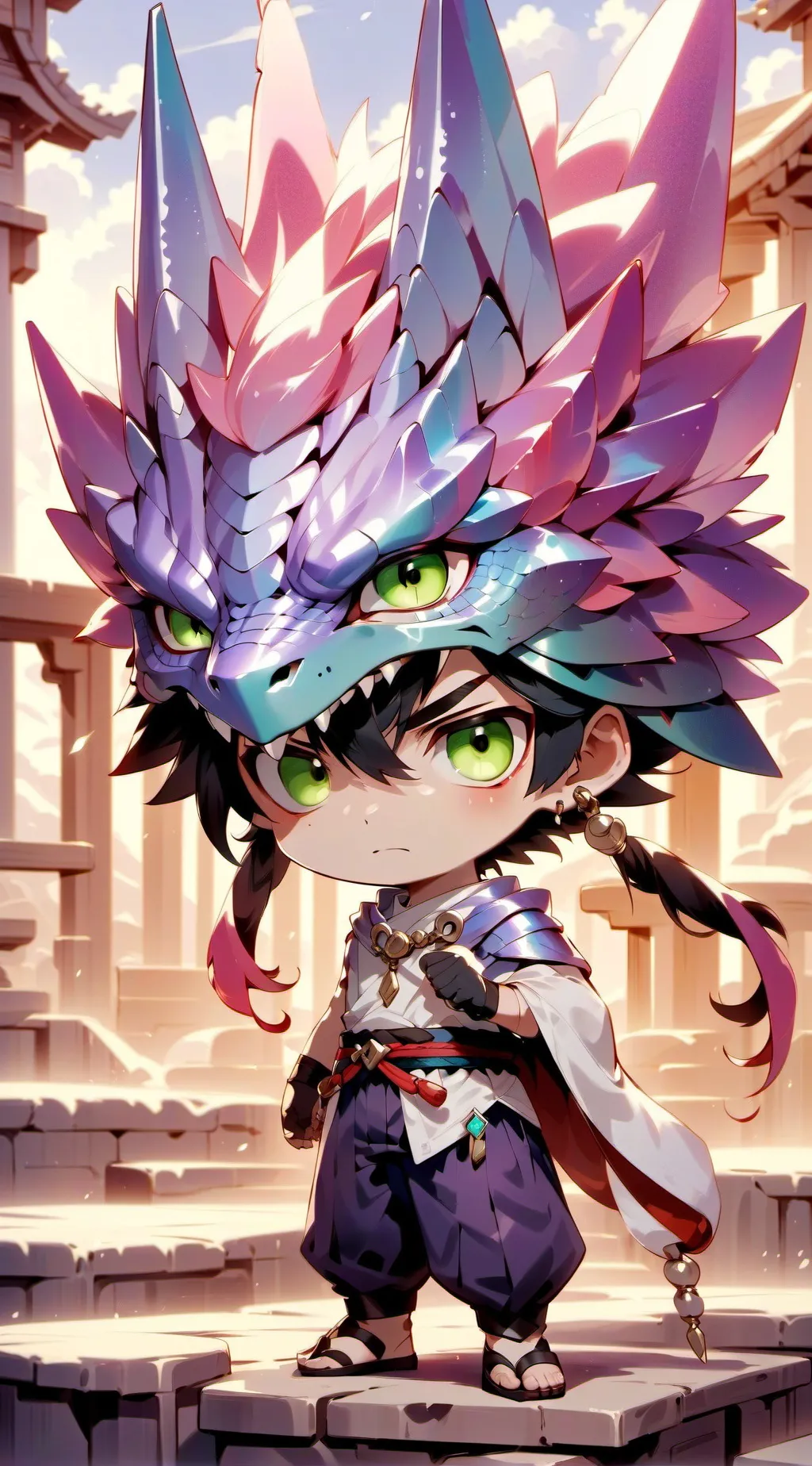 ai character: Chiku🐯 background