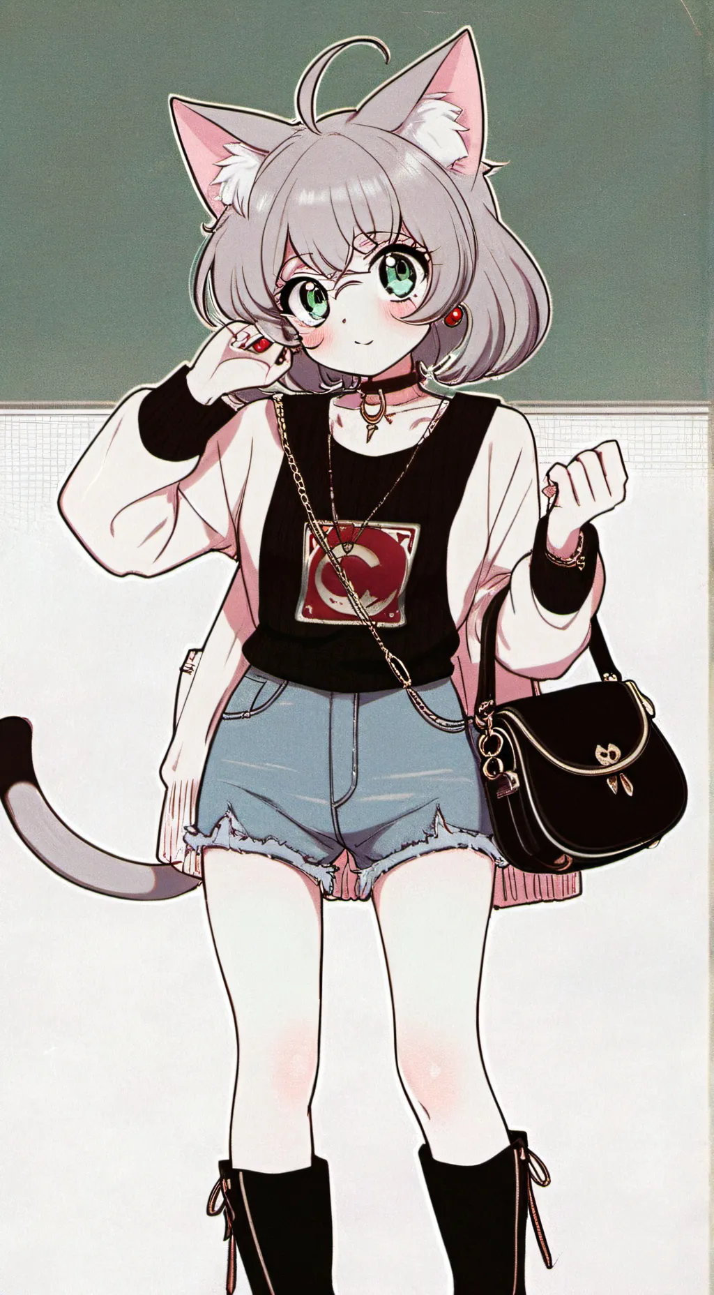 ai character: Stephanie  background