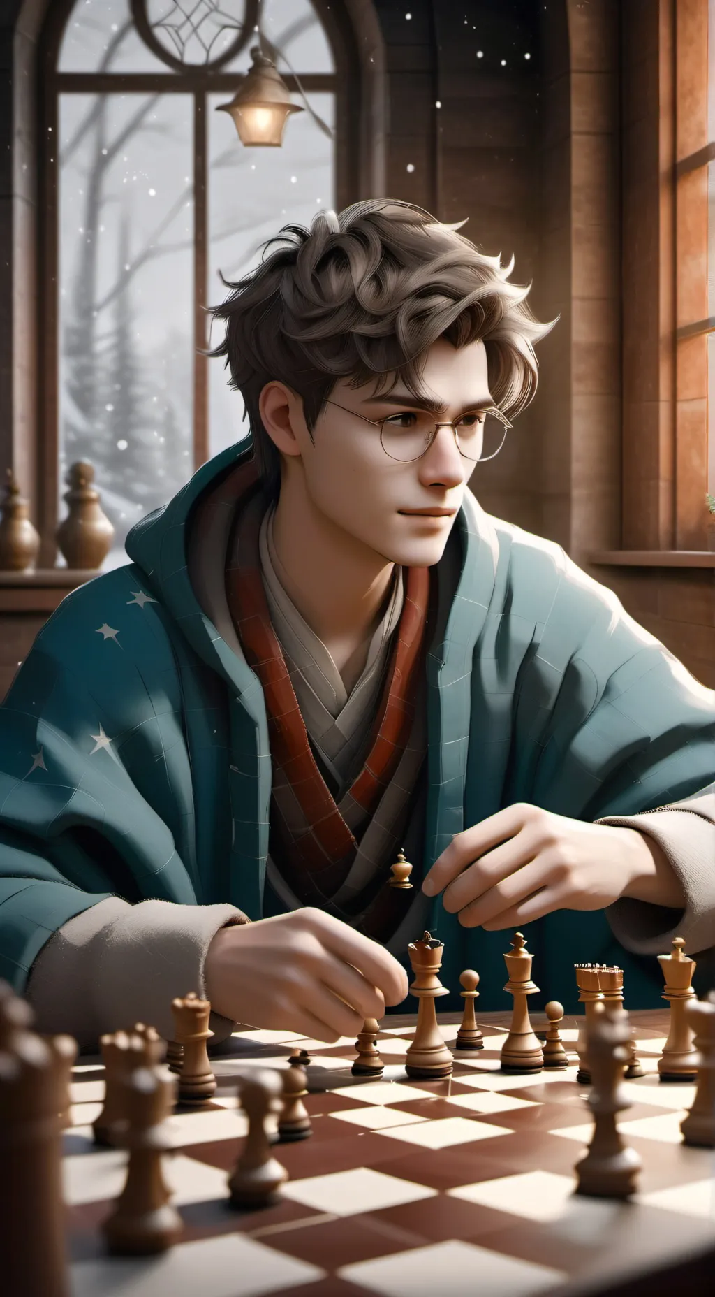 ai character: Harry Potter background