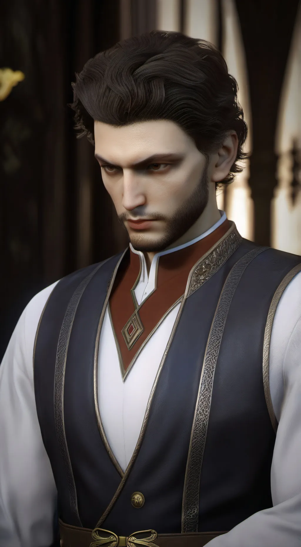 ai character: wiliam background
