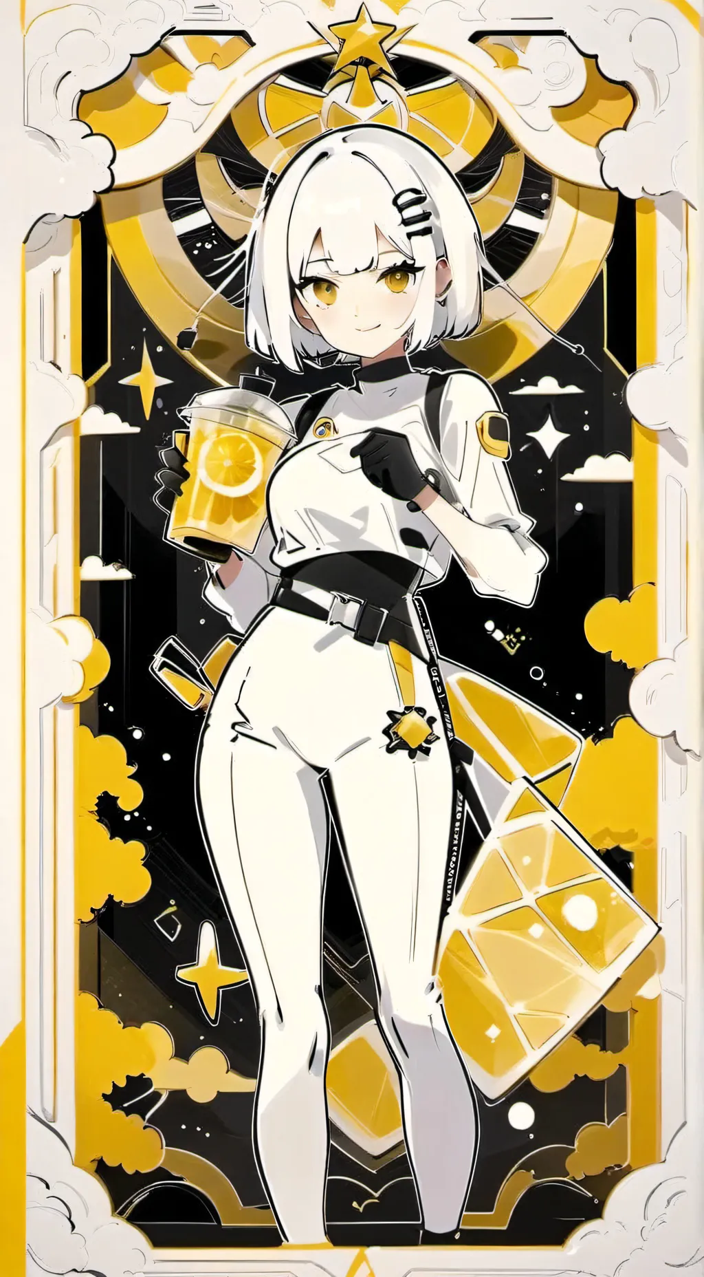 ai character: Factory  background