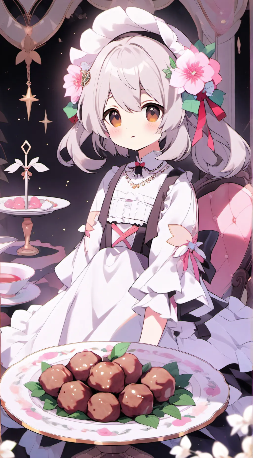 ai character: Lila background