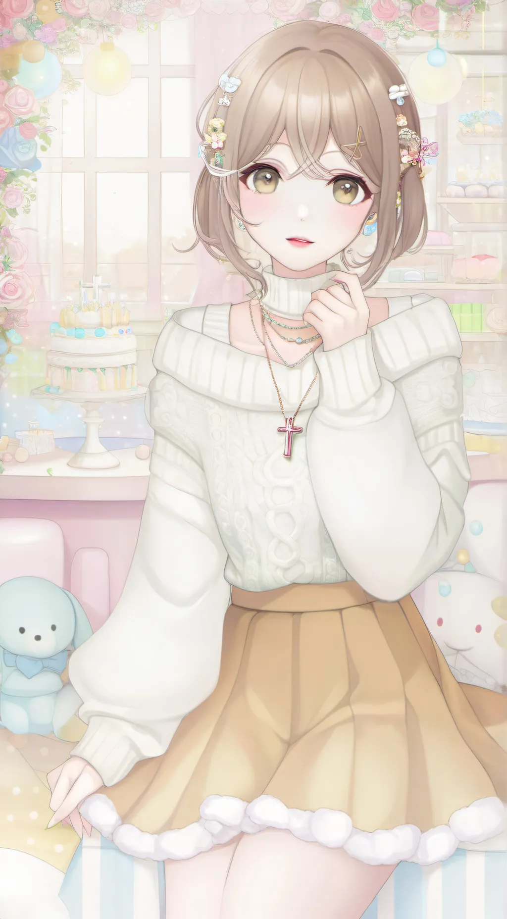 ai character: May your sister  background