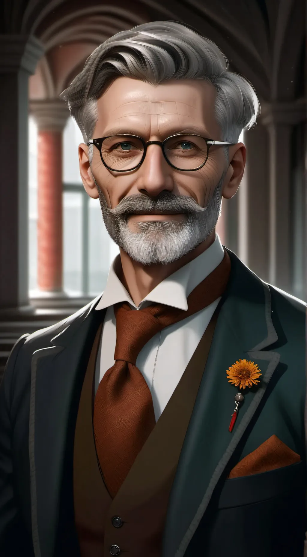 ai character: German Teacher🇩🇪 background