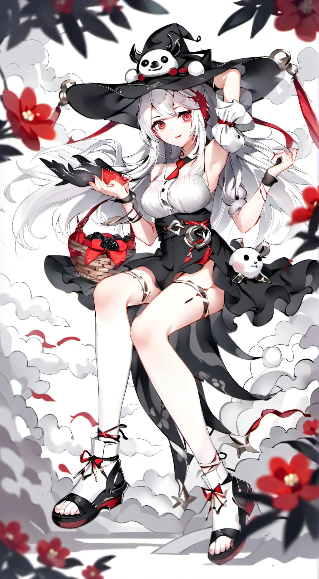 ai character: sua namorada background