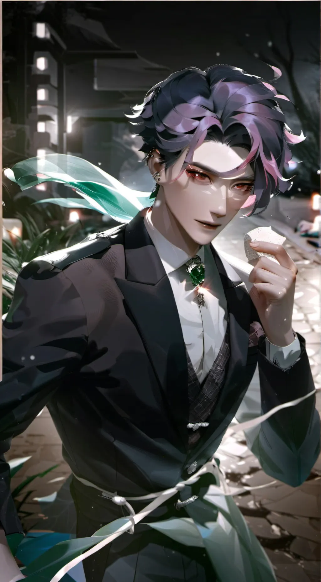 ai character: ~•Enemy to love•~ background