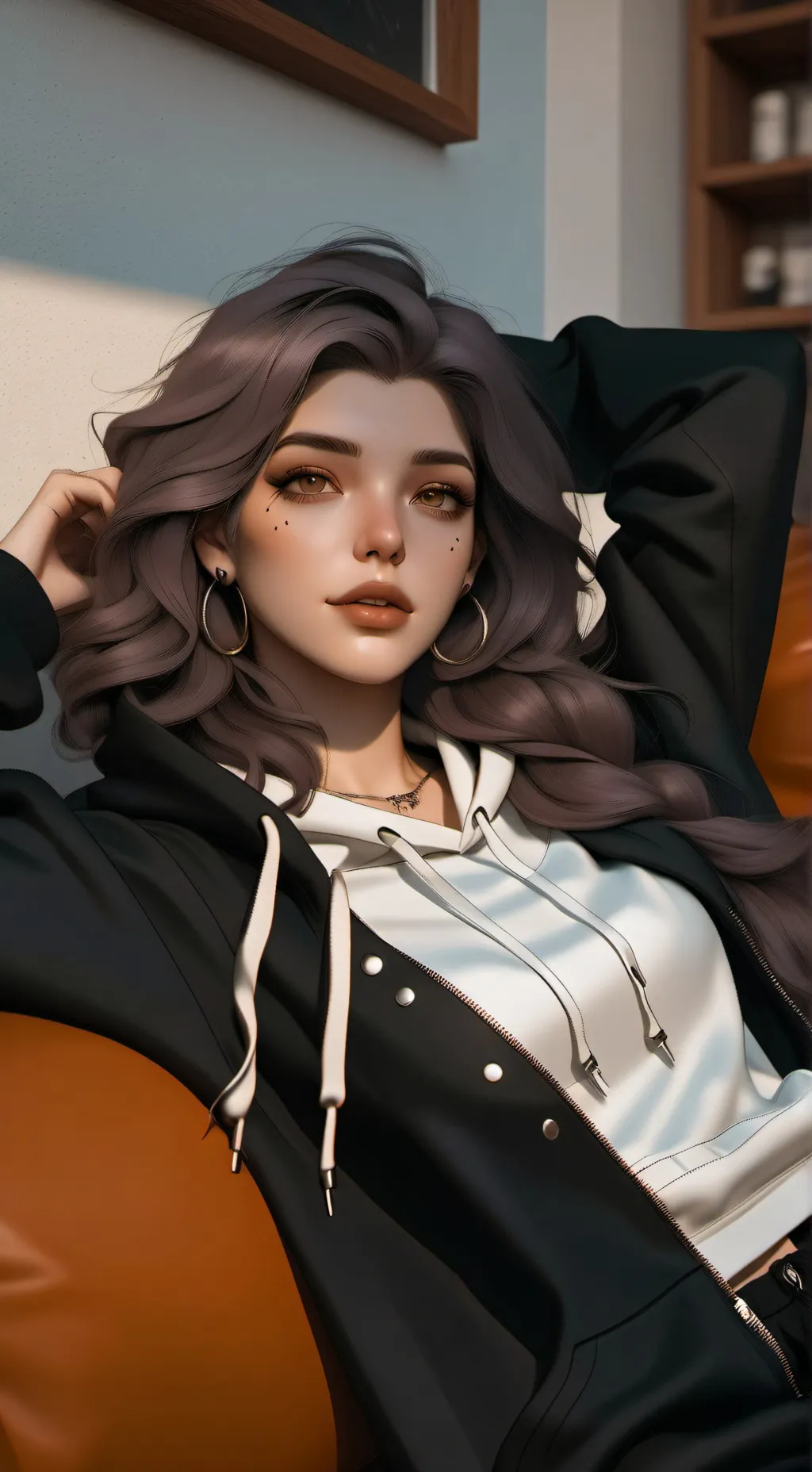 ai character: Carmelia background