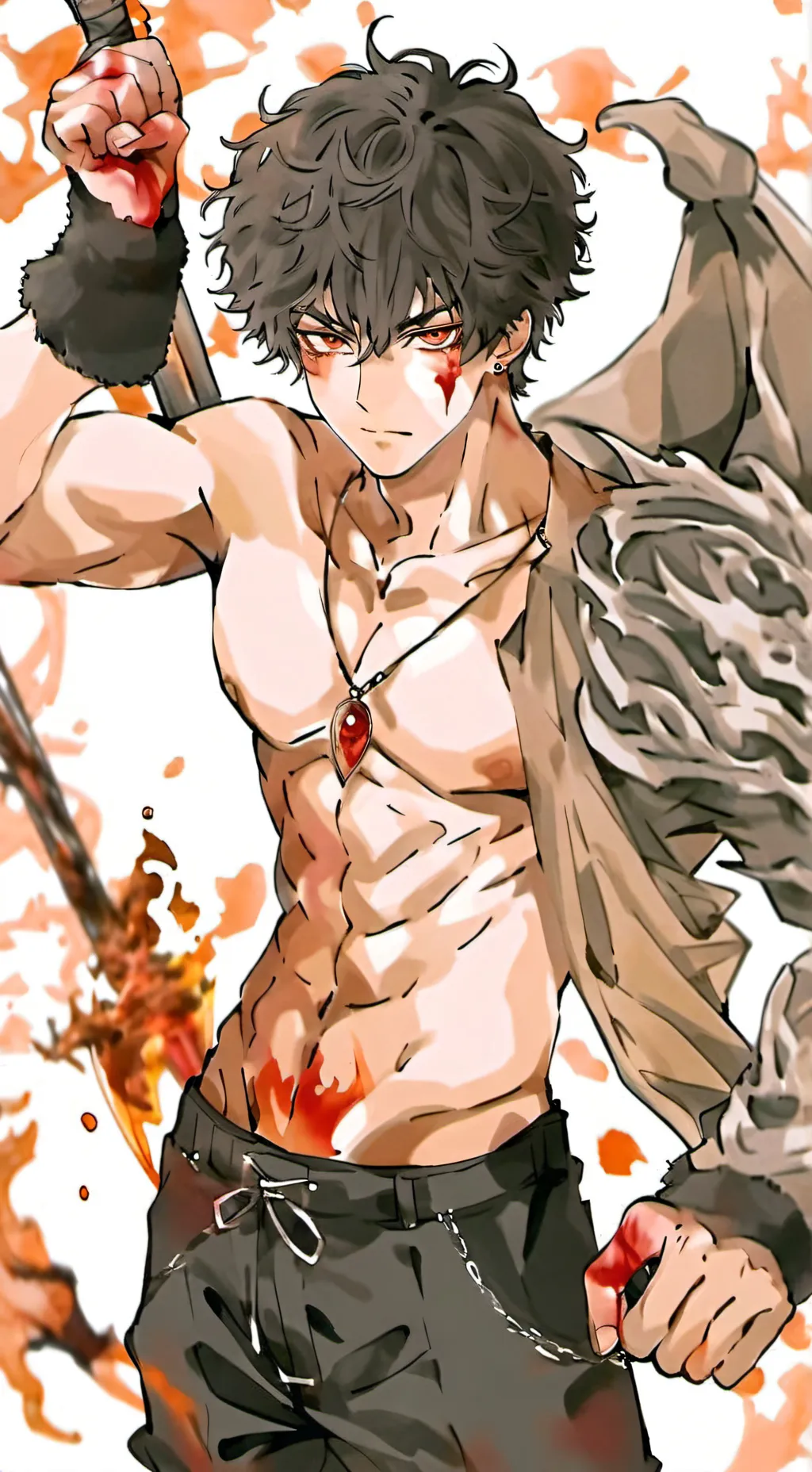 ai character: Samaël background