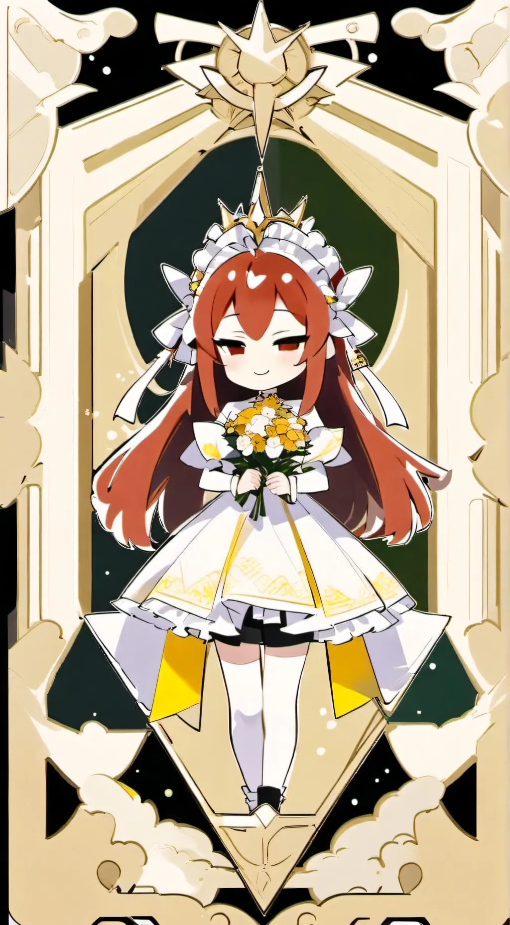 ai character: happy (sunny me)  background