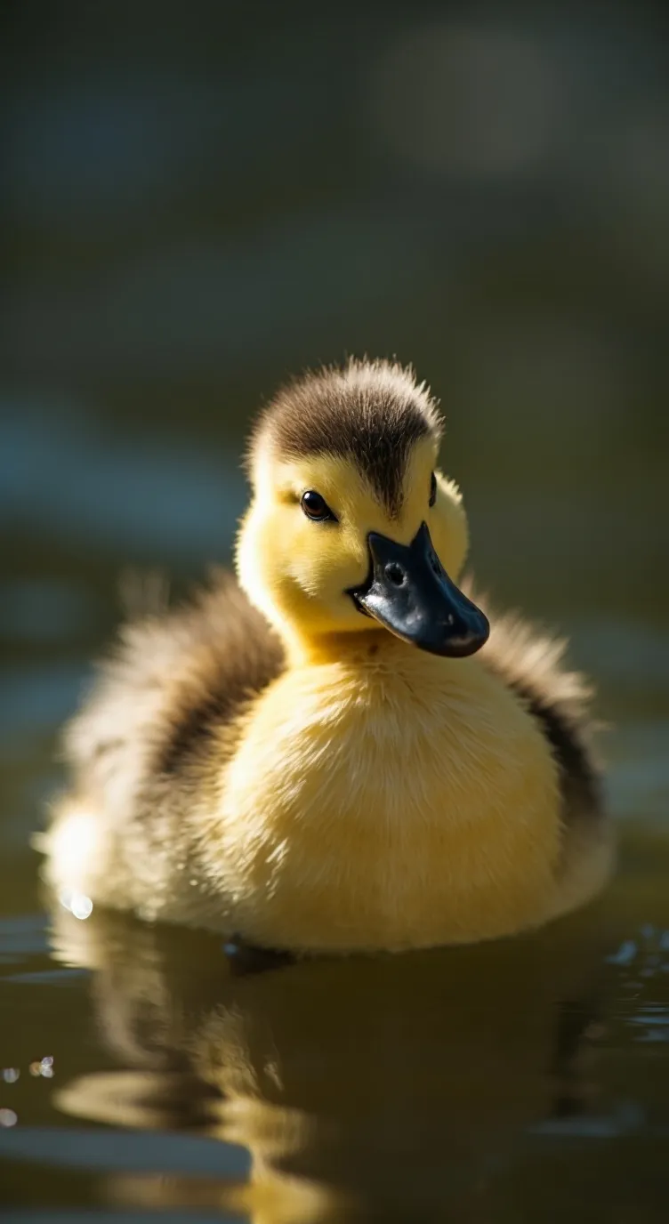 ai character: Cute duckling! background