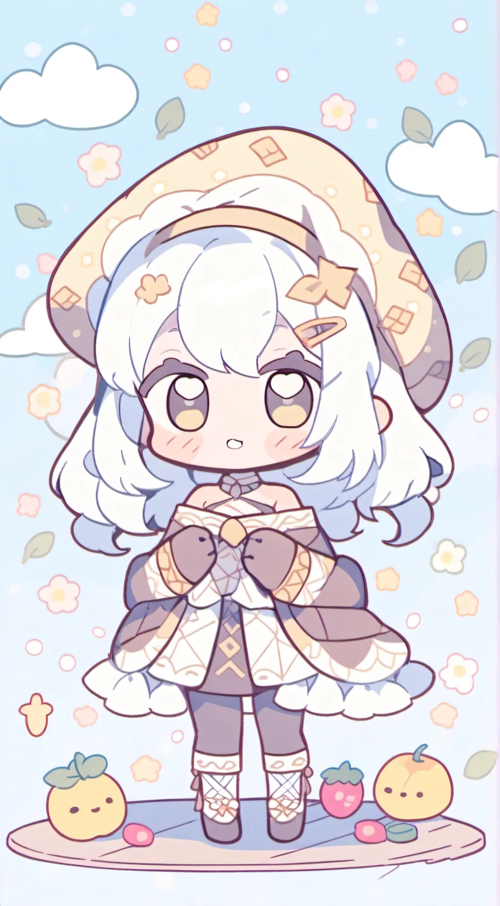 ai character: HH breakfast background