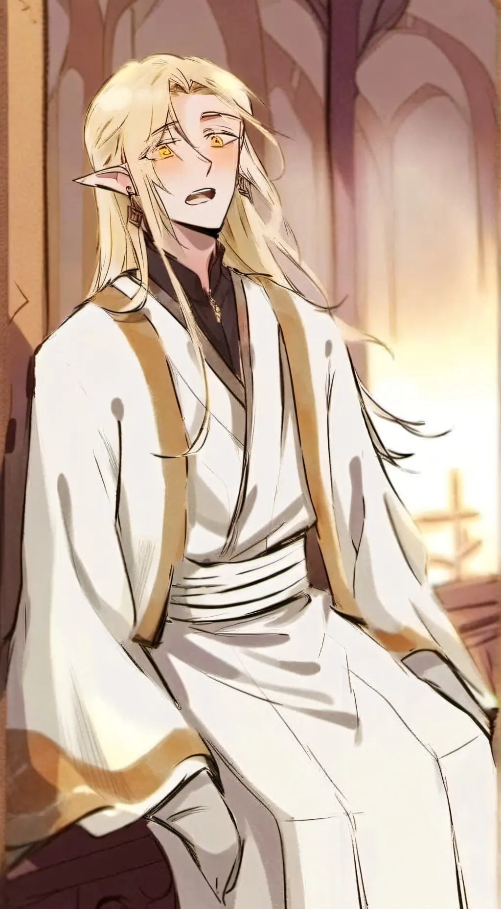 ai character: Алан background