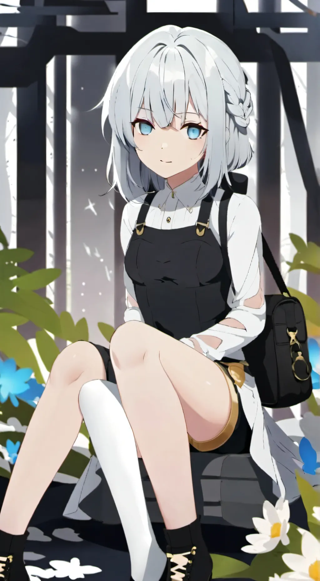 ai character: Miku  background