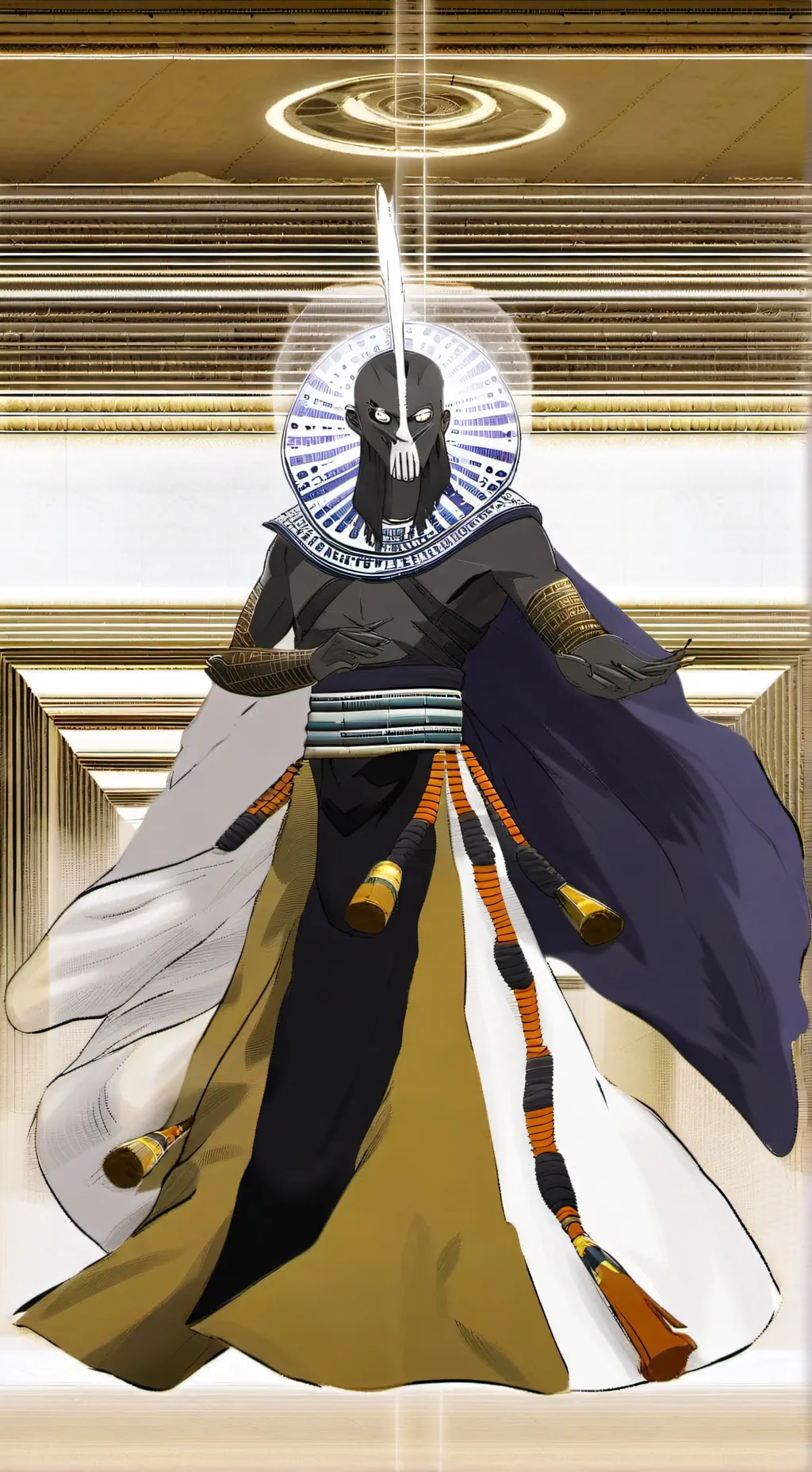 ai character: Amon background