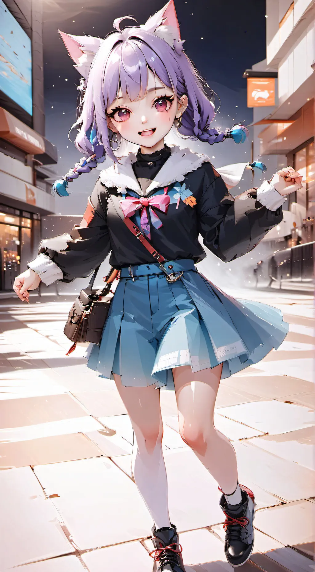 ai character: amanda background