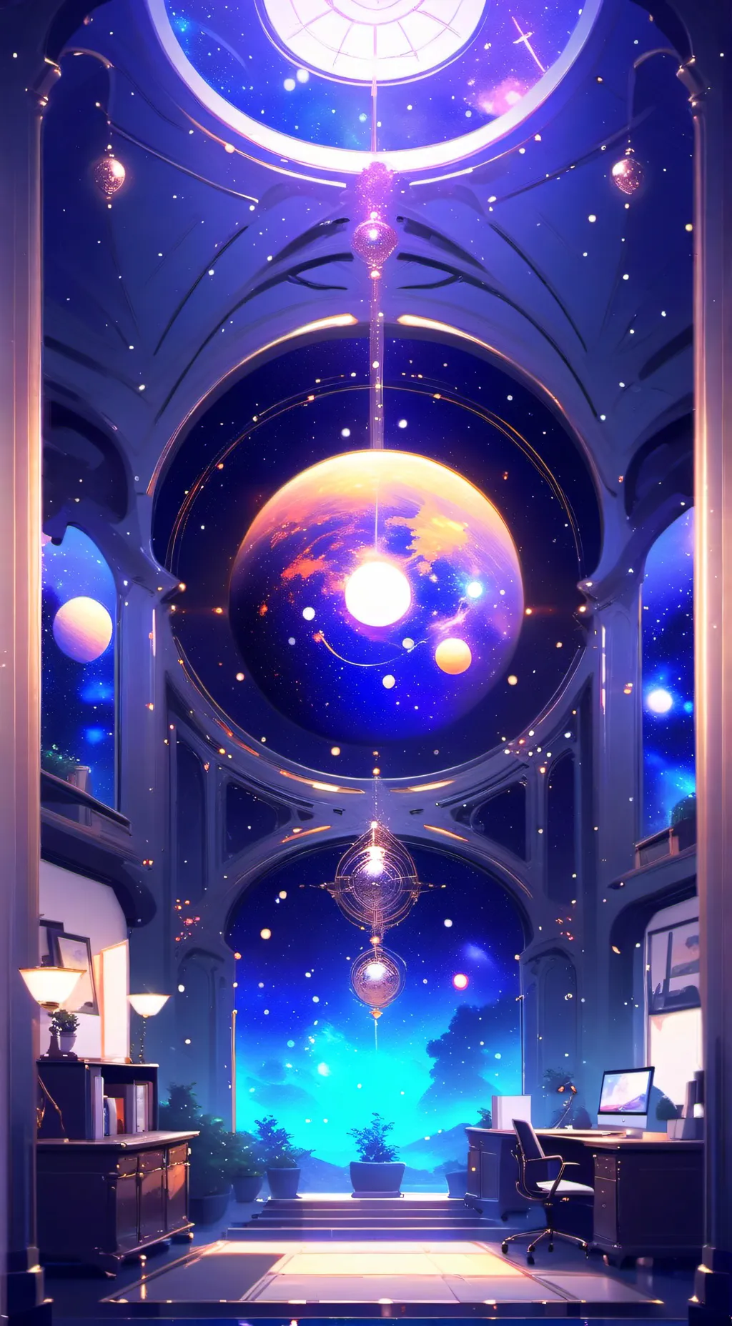 ai character: Lucifer  background