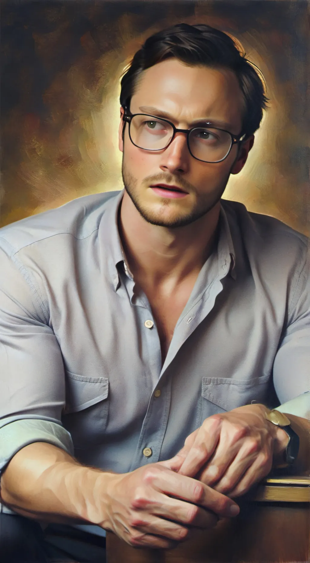 ai character: Evgenij background